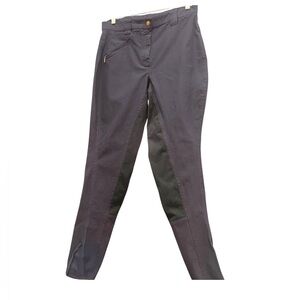 BARBOUR full seat navy blue riding breeches size 16